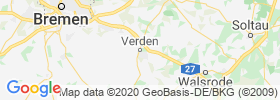 Verden map